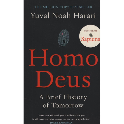 Homo Deus: A Brief History Of Tomorrow, De Harari, Yuval Noah. Editorial Vintage, Tapa Blanda En Inglés, 2017