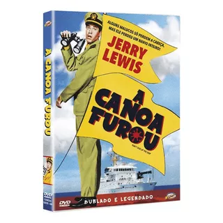 A Canoa Furou - Dvd - Jerry Lewis - Dina Merrill