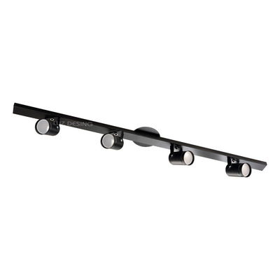 Aplique 4 Luces Listón 100 Cm Apto Led Gu10 Movil Código 204