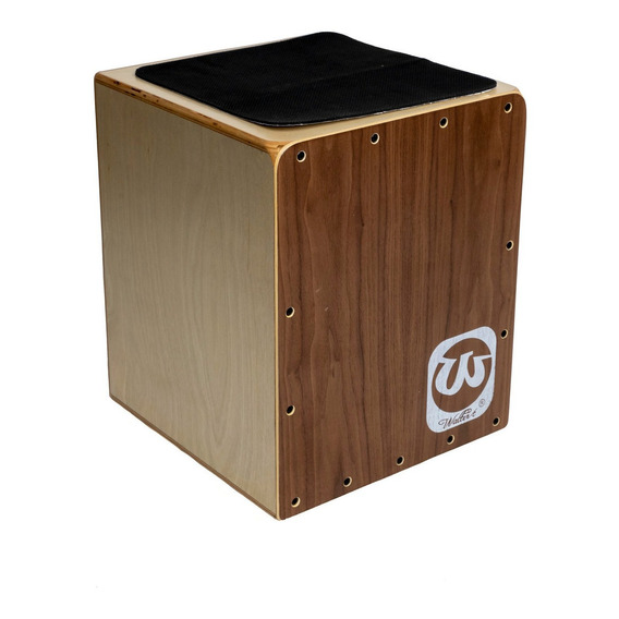 Mini Cajón Flamenco Walter Madera Nogal Birch Cuadrado