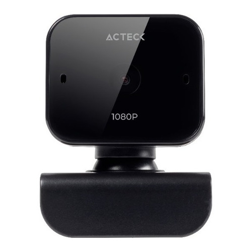 Camara Web Haptos Plus Cw460 / 1080p + 15 Fps Auto Focus Color Negro