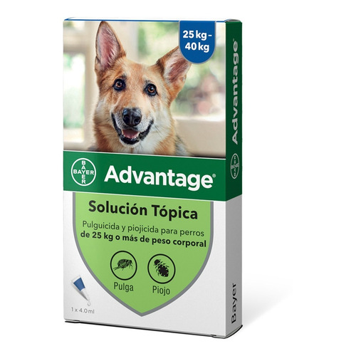 Advantage® Perros, Pipetas Antipulgas. Peso De Más De 25 Kg