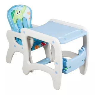 Silla De Comer Bebe Multifuncion Sit-up Infanti Hb-gy Azul Sit-up Hb-gy