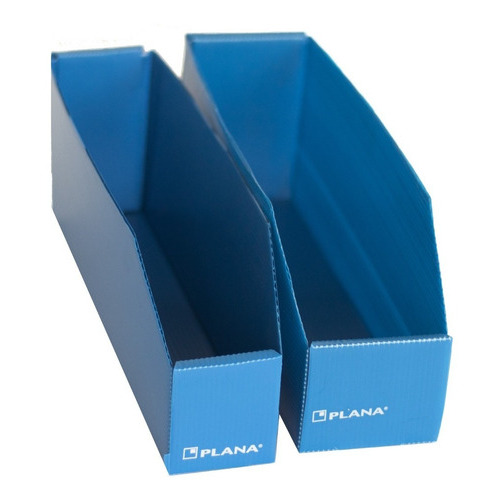 Caja Repuestera Multiuso Plástico Plana 30x8x11cm X Unidad Color Azul