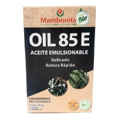 Mamboretá Oil 85 Insecticida Y Acaricida 100 Cc.