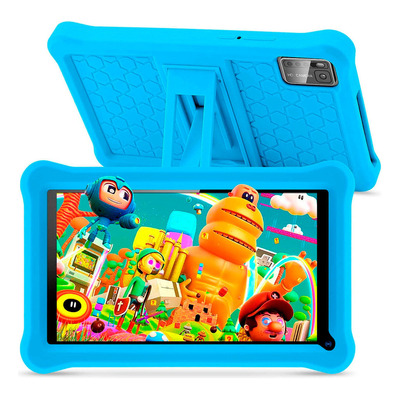 Tablet 7 Infantil Intouch Q732 3/32gb Apps Y Juegos Dimm Color Azul