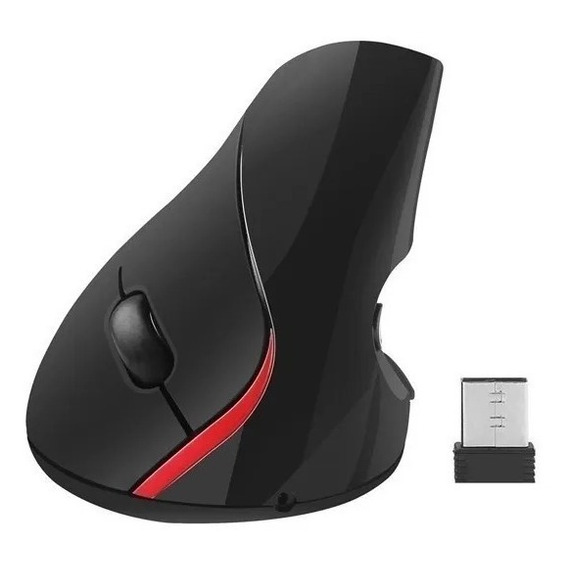 Mouse Optico Vertical Ergonomico Inalambrico Rf Pc Smart Tv