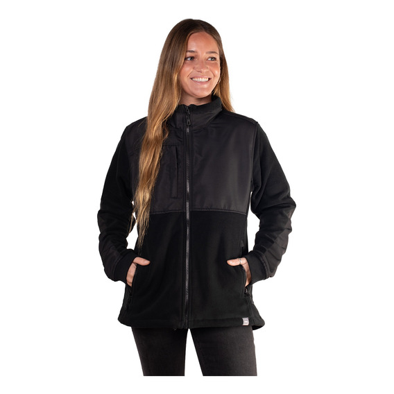 Chaqueta Polar Tela Eco-circle Sustentable Mujer Lenga