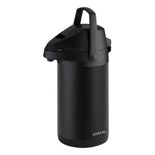 Garrafa Térmica Inox 4 L Terere Chimarrão - Cor Preto