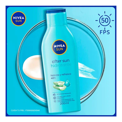 Crema Post Solar Nivea Nivea Sun After Sun De 200ml