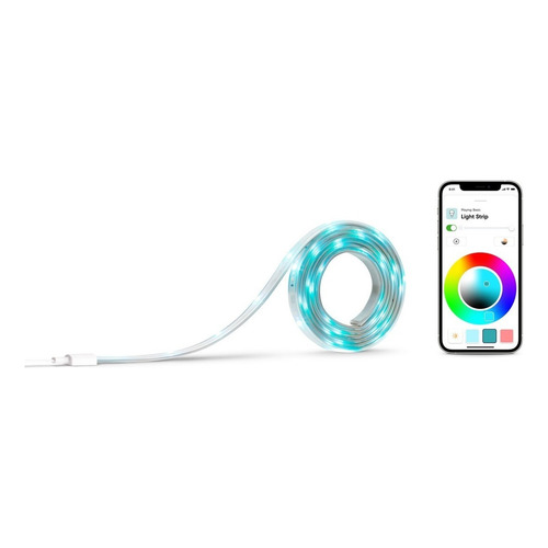 Tira Cinta Led App Control 5050 Rgb 5m Musica Bluetooth Color de la luz Multicolor