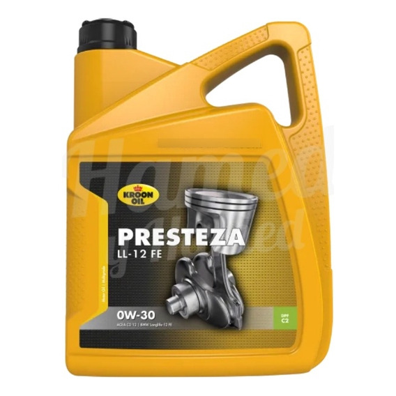 Aceite 0w-30 Kroon Oil Presteza 5l.