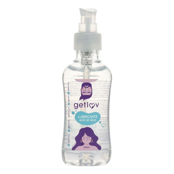 Gel Lubricante Base Agua 100 Ml Getlov