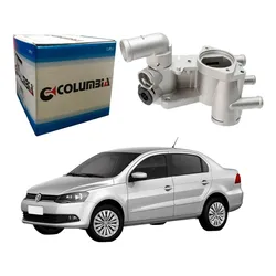  Carcaça Termostatica Aluminio Voyage 1.0 1.6 8v 2013 A 2016
