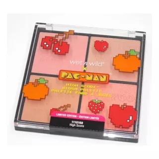 Paleta De Rubor E Iluminador Pac Man Marca Wetn Wild 