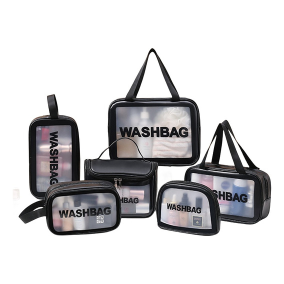 Estuches De Maquillaje Bolsa Cosmetiquera Set 6 Neceser Para