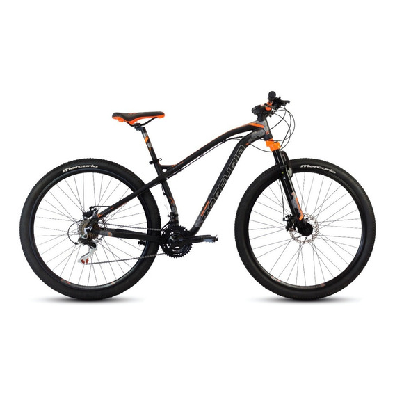 Bicicleta Mercurio Ranger Pro Rodada 29 Color Negro/Naranja Tamaño del cuadro Único