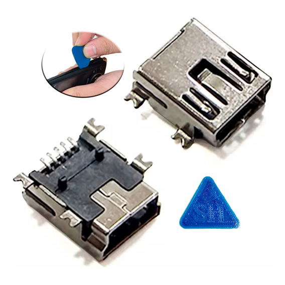 Pin De Carga Mini Usb  Conector Joystick Ps3