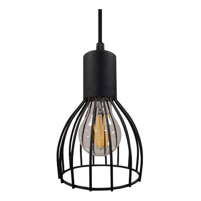 Colgante Jaula 1 Luz Bird Deco Moderna Vintage Apto Led