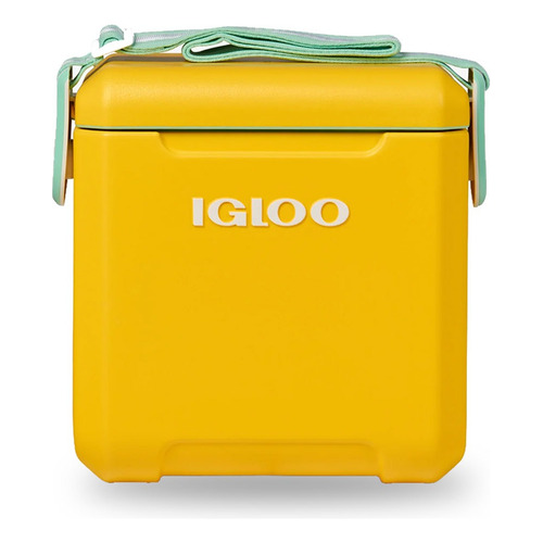 Hielera Igloo Ta Too Cooler 11 Qt 14 Lata Correa Ajustable P Color Amarillo