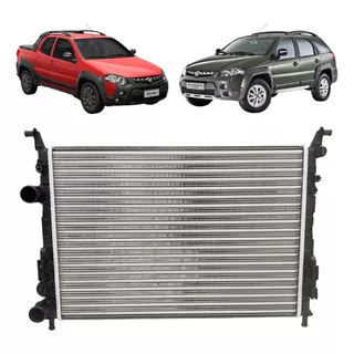 Radiador Fiat Strada E Palio Weekend Etorq 1.6 16v E 1.8 16v