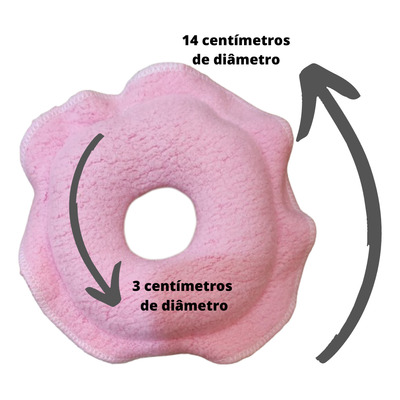 10 Rosquinhas Amamentação Absorvente Para Seios - 5 Pares