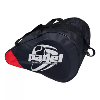 Bolso Paletero Paddle Doble 6 Paletas Padel Negro