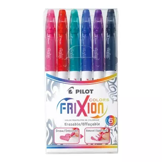 Marcador Pilot Frixion Colors Set 6 Colores