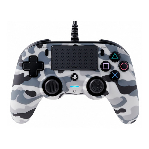 Joystick Nacon Wired Compact Controller for PS4 camuflaje gris