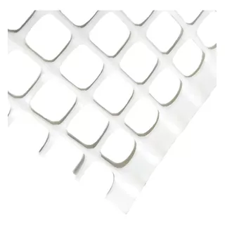 Malla Multiuso Para Jardin 1x5m  Blanca Cuadro 10x10mm