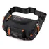 Bolso Cruzado Riñonera Gran Capacidad Compartimientos Color Negro