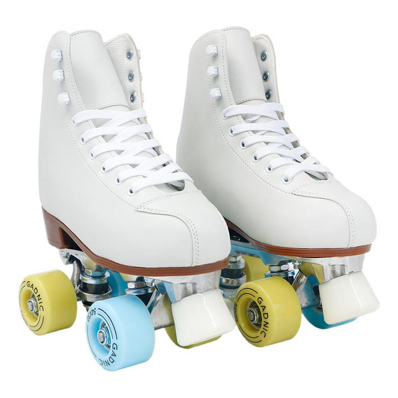 Patines Artisticos 4 Ruedas Arti10 Gadnic Bota Cuero Rigido