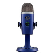 Micrófono Blue Yeti Nano Condensador  Omnidireccional Y Cardioide Vivid Blue