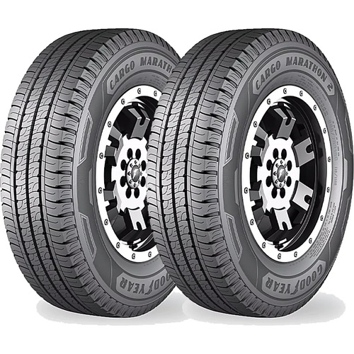 Kit de 2 llantas Goodyear Cargo Marathon 2 LT 225/75R16 118 R