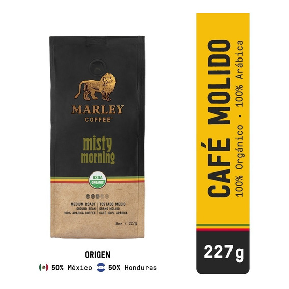 Café Grano Molido · Misty Morning 227 G · Marley Coffee