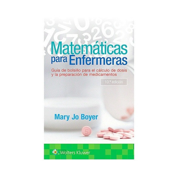 Libro Matematicas Para Enfermeras 5ed.