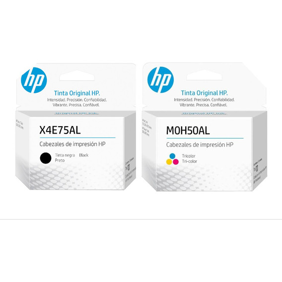 Kit Cabezal Hp Smart Tank 500 515 519 530 615 Negro Tricolor