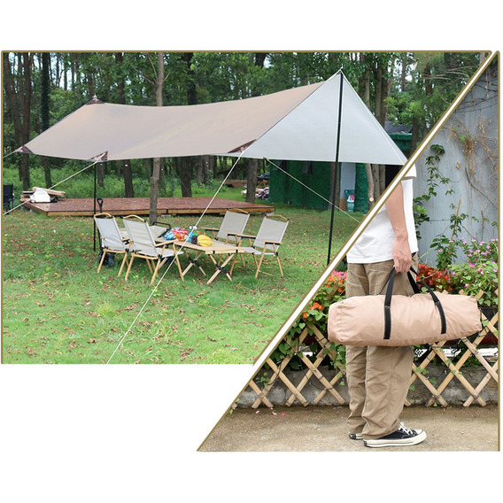 Carpa Toldo Rain Cover 3x5 Mts. Camping Impermeable