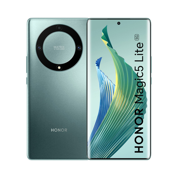 Honor Magic5 Lite Dual SIM 256 GB verde esmeralda 8 GB RAM