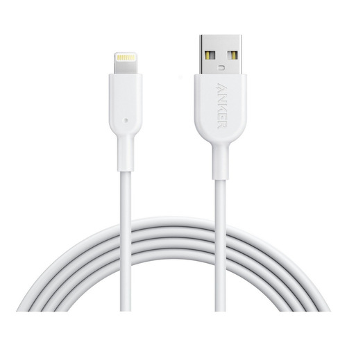 Anker Powerline Ii Cable Usb A Lightning 1.8 Metros Color White