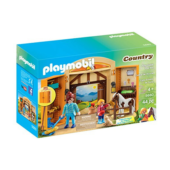 Playmobil Pony Stable Play Box