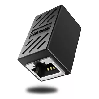 Adaptador Rj45 Conector Emenda Cat7/6/5e Ethernet Lan Rede