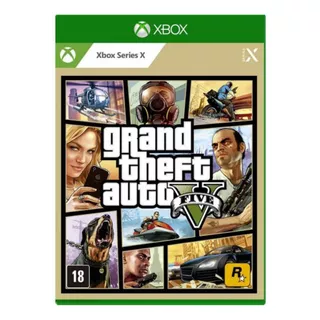 Jogo Grand Theft Auto V Gta 5 Xbox Series X Midia Fisica