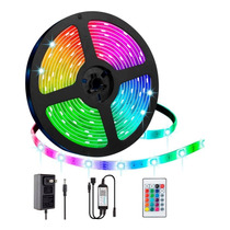 Rollo Led Luces Rgb 5 Mts C/control Remoto Rey Ofertas