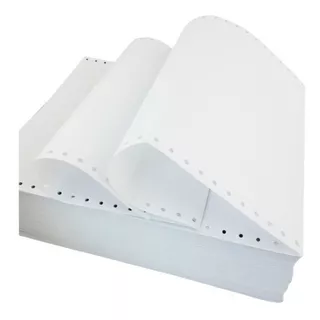 Papel Forma Continua 1/2 Carta 1 Partes (9.5x5.5) 2000 Sets