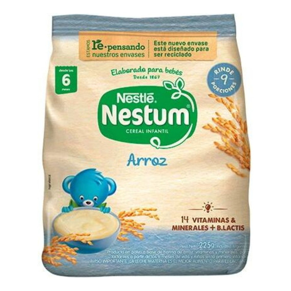 Nestum Cereal Infantil Arroz X225g