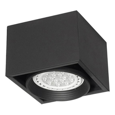 Plafon Cardanico 1 Luz Negro Apto Led Ar111 Gam G1nt