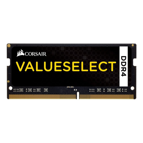 Memoria RAM Value Select gamer color negro 8GB 1 Corsair CMSO8GX4M1A2133C15