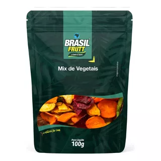 Mix De Vegetais Desidratados 100g - Brasil Frutt