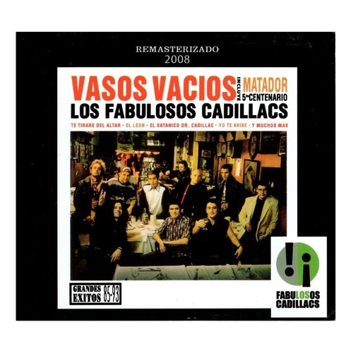 Los Fabulosos Cadillacs - Vasos Vacios - Disco Cd